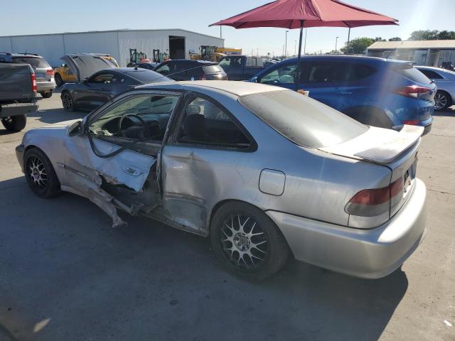 1HGEJ814XYL006418 - 2000 HONDA CIVIC EX SILVER photo 2