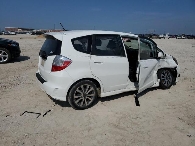 JHMGE8H54CC018436 - 2012 HONDA FIT SPORT WHITE photo 3