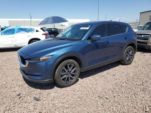 JM3KFBDL6H0113848 - 2017 MAZDA CX-5 GRAND TOURING BLUE photo 1