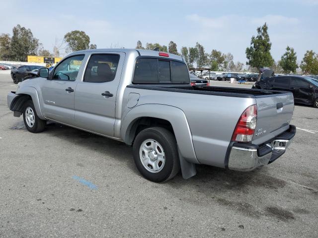 5TFJX4CN7EX038385 - 2014 TOYOTA TACOMA DOUBLE CAB SILVER photo 2