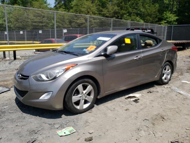 5NPDH4AE3DH247887 - 2013 HYUNDAI ELANTRA GLS TAN photo 1