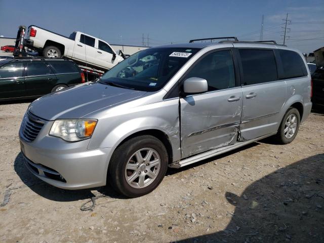 2C4RC1BG9CR319230 - 2012 CHRYSLER TOWN & COU TOURING Gümüş foto 1