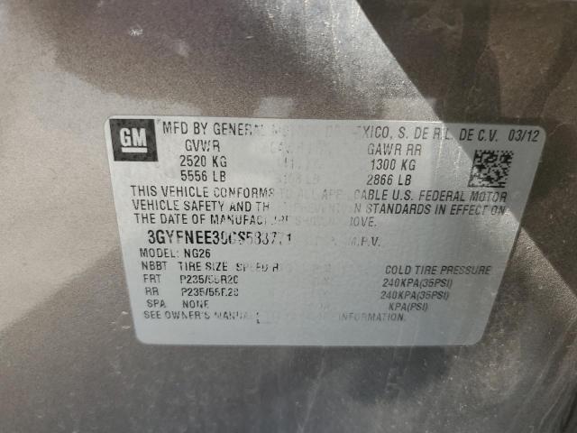 3GYFNEE30CS583771 - 2012 CADILLAC SRX PERFORMANCE COLLECTION TAN photo 13