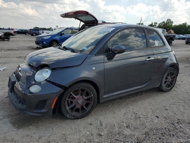 3C3CFFFH6FT663617 - 2015 FIAT 500 ABARTH GRAY photo 1