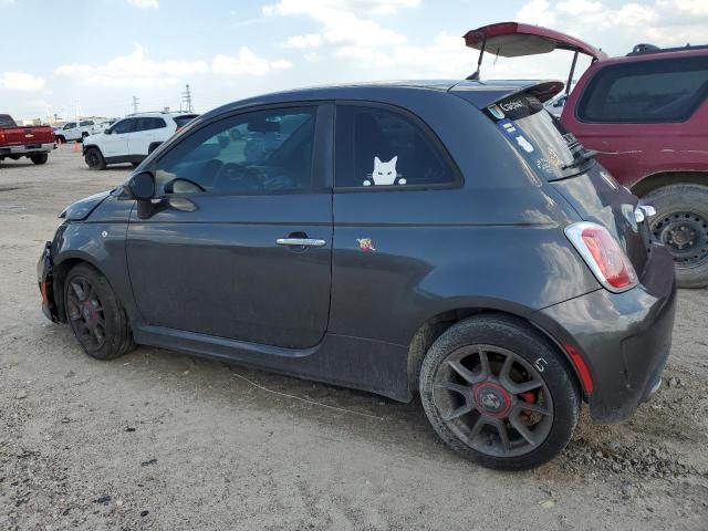 3C3CFFFH6FT663617 - 2015 FIAT 500 ABARTH GRAY photo 2