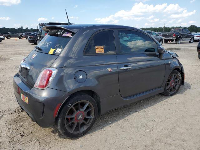 3C3CFFFH6FT663617 - 2015 FIAT 500 ABARTH GRAY photo 3