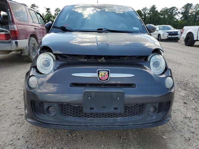 3C3CFFFH6FT663617 - 2015 FIAT 500 ABARTH GRAY photo 5