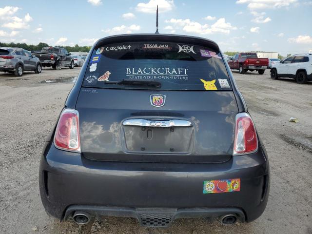 3C3CFFFH6FT663617 - 2015 FIAT 500 ABARTH GRAY photo 6