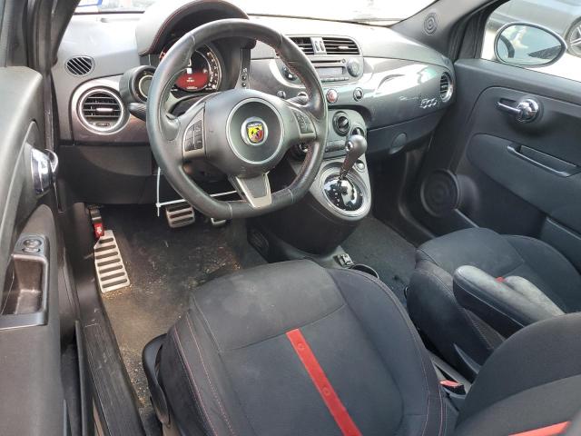 3C3CFFFH6FT663617 - 2015 FIAT 500 ABARTH GRAY photo 8