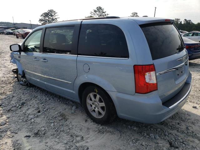 2C4RC1BGXCR415772 - 2012 CHRYSLER TOWN & COU TOURING Mavi foto 2