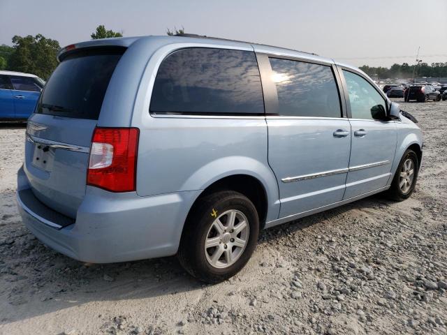 2C4RC1BGXCR415772 - 2012 CHRYSLER TOWN & COU TOURING Mavi foto 3