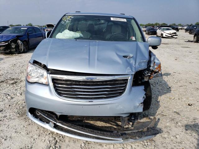2C4RC1BGXCR415772 - 2012 CHRYSLER TOWN & COU TOURING Mavi foto 5
