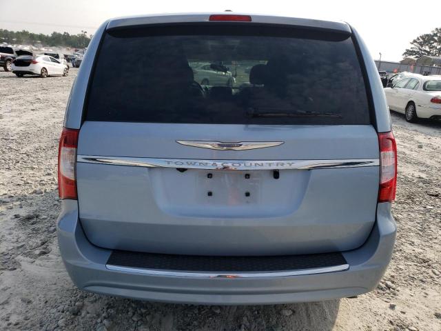 2C4RC1BGXCR415772 - 2012 CHRYSLER TOWN & COU TOURING Mavi foto 6