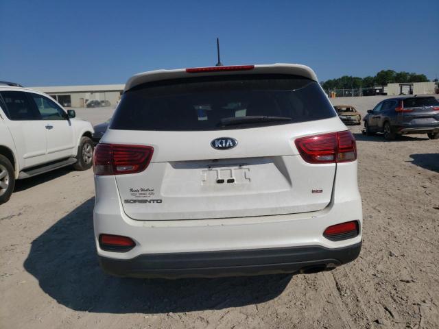 5XYPGDA31LG672044 - 2020 KIA SORENTO L WHITE photo 6