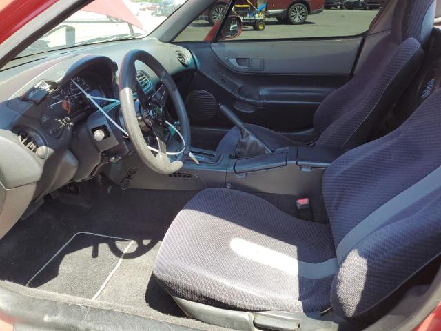 JHMEG1249PS001815 - 1993 HONDA CIVIC DEL SOL S RED photo 7