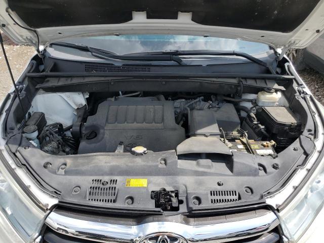 5TDJKRFH0FS125036 - 2015 TOYOTA HIGHLANDER XLE WHITE photo 12