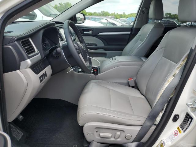 5TDJKRFH0FS125036 - 2015 TOYOTA HIGHLANDER XLE WHITE photo 7