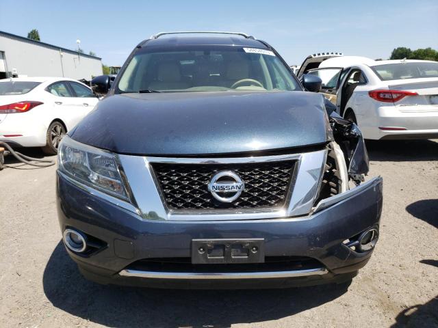 5N1AR2MM3DC604628 - 2013 NISSAN PATHFINDER S BLUE photo 5