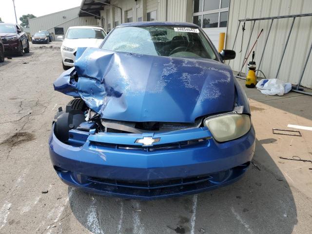 1G1JC12F137220710 - 2003 CHEVROLET CAVALIER BLUE photo 5