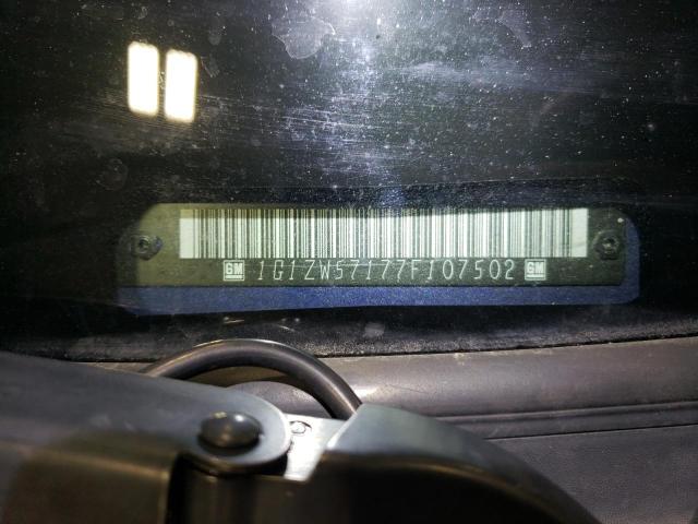 1G1ZW57177F107502 - 2007 CHEVROLET MALIBU SS 蓝色 照片 12