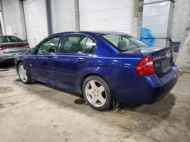 1G1ZW57177F107502 - 2007 CHEVROLET MALIBU SS BLUE photo 2