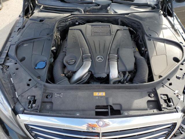 WDDUG8FB1EA032001 - 2014 MERCEDES-BENZ S 550 4MATIC BLACK photo 11