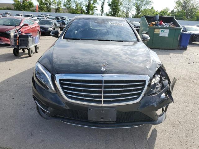 WDDUG8FB1EA032001 - 2014 MERCEDES-BENZ S 550 4MATIC BLACK photo 5