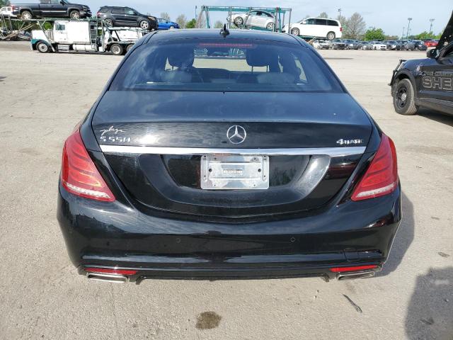 WDDUG8FB1EA032001 - 2014 MERCEDES-BENZ S 550 4MATIC BLACK photo 6