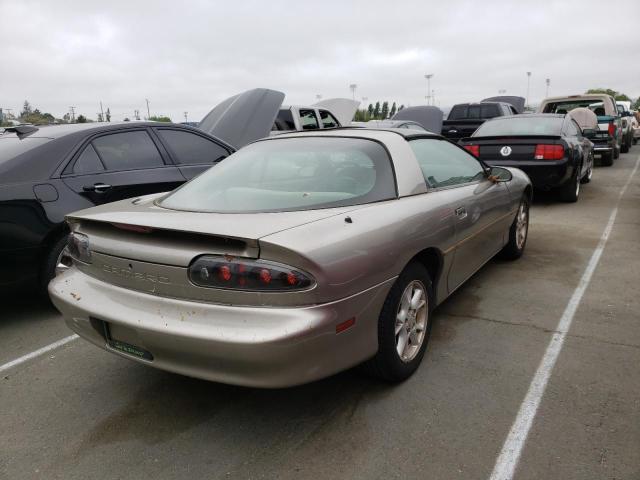 2G1FP22K922116159 - 2002 CHEVROLET CAMARO BEIGE photo 3