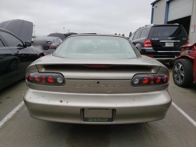 2G1FP22K922116159 - 2002 CHEVROLET CAMARO BEIGE photo 6