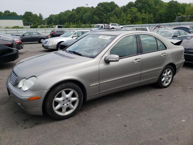 WDBRF81JX4F530456 - 2004 MERCEDES-BENZ C 240 4MATIC TAN photo 1