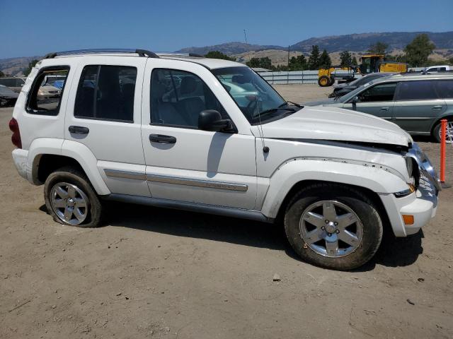 1J4GK58K75W510176 - 2005 JEEP LIBERTY LIMITED WHITE photo 4