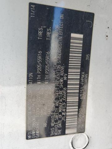 JTLZE4FE3FJ066858 - 2015 TOYOTA SCION XB WHITE photo 12