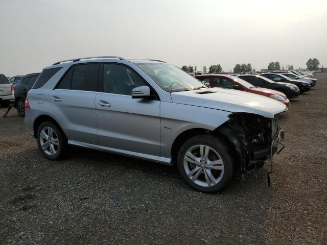 4JGDA2EB0CA082293 - 2012 MERCEDES-BENZ ML 350 BLUETEC SILVER photo 4