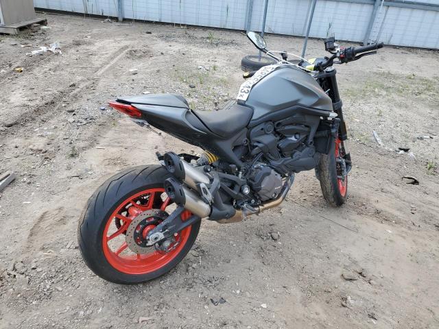 ZDMMAMDTXMB001326 - 2021 DUCATI MONSTER GRAY photo 4