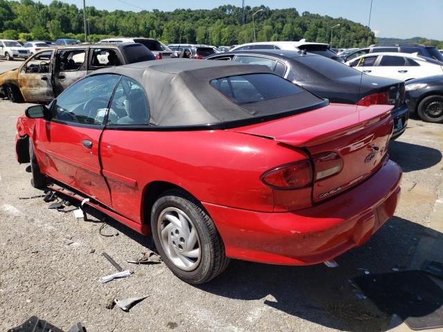 4G1JF3247WB903352 - 1998 CHEVROLET CAVALIER Z24 RED photo 2