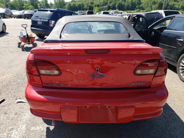 4G1JF3247WB903352 - 1998 CHEVROLET CAVALIER Z24 RED photo 6