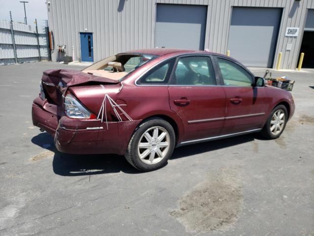 1FAFP25125G140347 - 2005 FORD FIVE HUNDR LIMITED MAROON photo 3