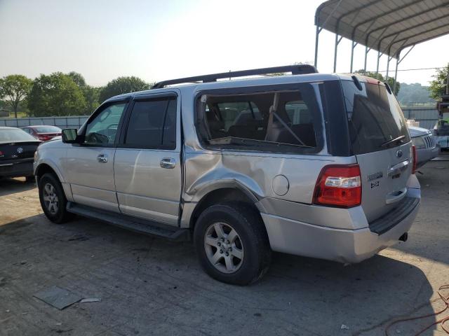 1FMJK1F57AEB45639 - 2010 FORD EXPEDITION EL XLT SILVER photo 2