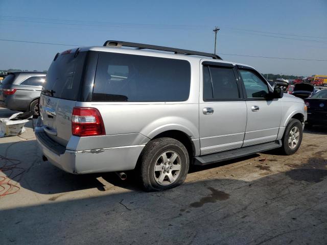 1FMJK1F57AEB45639 - 2010 FORD EXPEDITION EL XLT SILVER photo 3