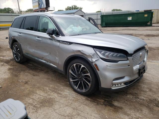 5LM5J7WC4MGL10333 - 2021 LINCOLN AVIATOR RESERVE GRAY photo 4