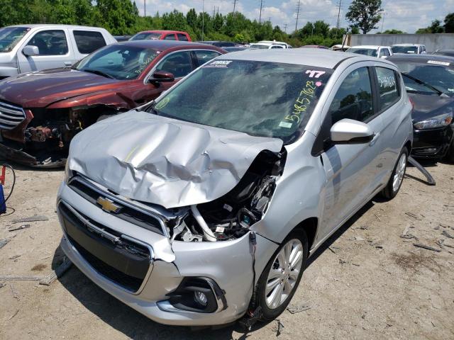 KL8CC6SA5HC831297 - 2017 CHEVROLET SPARK 1LT SILVER photo 1