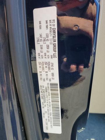 2C4RC1CG4ER225354 - 2014 CHRYSLER TOWN & COU TOURING L BLUE photo 13