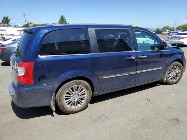 2C4RC1CG4ER225354 - 2014 CHRYSLER TOWN & COU TOURING L BLUE photo 3