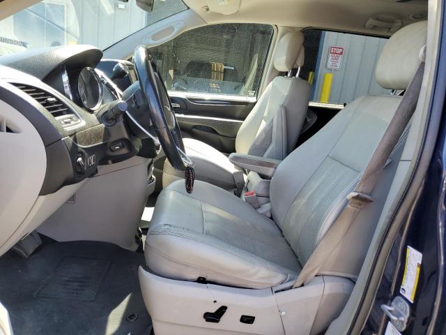 2C4RC1CG4ER225354 - 2014 CHRYSLER TOWN & COU TOURING L BLUE photo 7