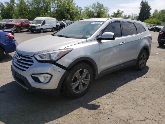 KM8SMDHF7FU096896 - 2015 HYUNDAI SANTA FE GLS SILVER photo 1