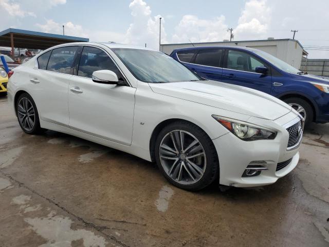 JN1BV7AP8FM340872 - 2015 INFINITI Q50 BASE WHITE photo 4