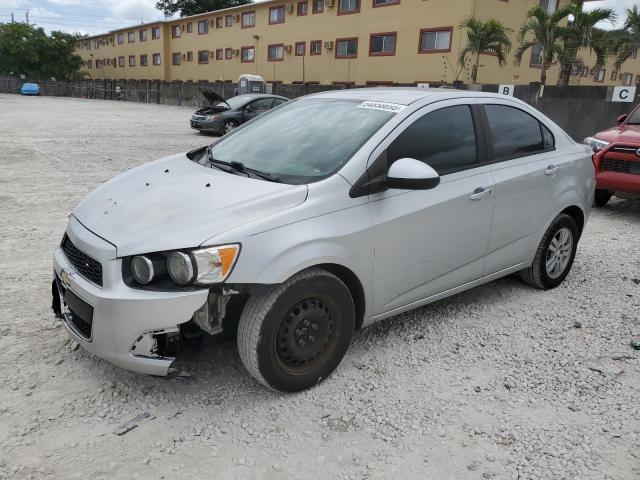 1G1JA5SH8G4130105 - 2016 CHEVROLET SONIC LS SILVER photo 1