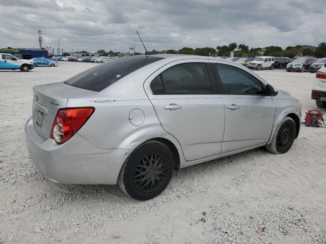 1G1JA5SH8G4130105 - 2016 CHEVROLET SONIC LS SILVER photo 3