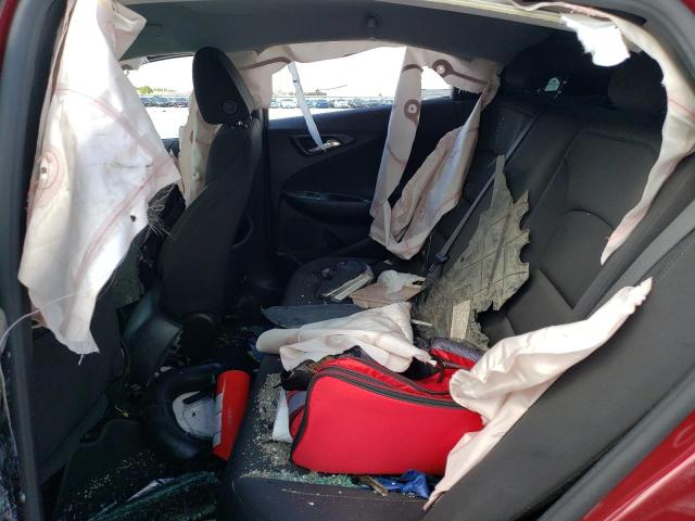 1G1ZG5ST5LF135170 - 2020 CHEVROLET MALIBU RS MAROON photo 10